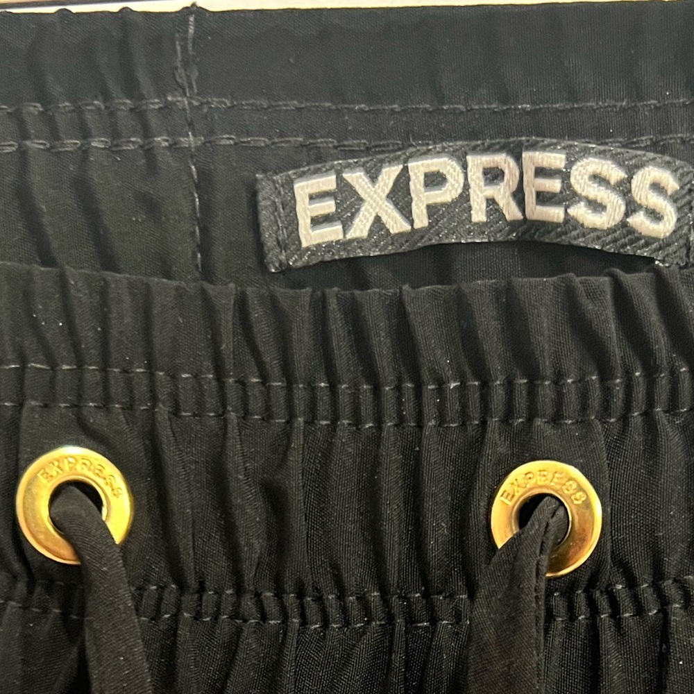 Black Express Patterned Pants - image 5